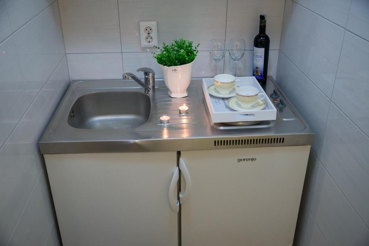 Apartmani Santic Baška Voda Buitenkant foto